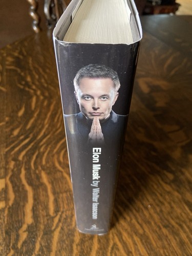 Elon Musk by Walter Isaacson 2023 HC LN 1st Print 1st Edition FREE S/H - Picture 3 of 8