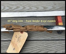 Vintage Nos 1949 Chrysler Left Front Fender Trim Windsor Royal Convertible Mopar