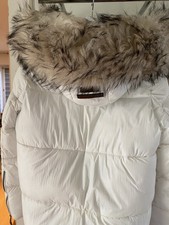 Navahoo Damen Daunen-Steppjacke Winter weiß ...
