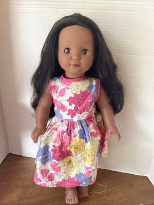 Pottery Barn Kids 18 GOTZ ZOEY Doll Dark Skin Sleepy Eyes