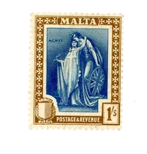 MALTA--Individual Stamp Scott #109