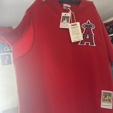 Mitchell & Ness MLB Anaheim Angels Vladimir Guerrero 2004 Practice Jersey XXL