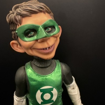 Alfred E. Neuman Green Lantern MAD Magazine Figure DC Parody