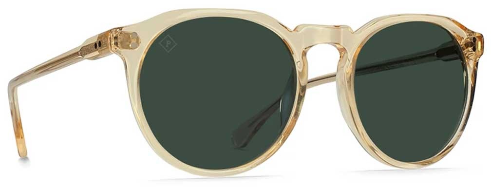 Солнцезащитные очки Raen Remmy - Хрусталь цвета шампанского Зеленые поляризованные - 52 - Новые 35390₽