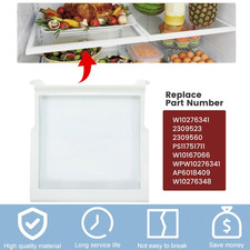 #W10276341 W10276348 Glass Shelf Compatible w...