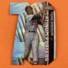 Frank Robinson 2021 Topps Chrome Update Platinum Players #43 Baltimore Orioles
