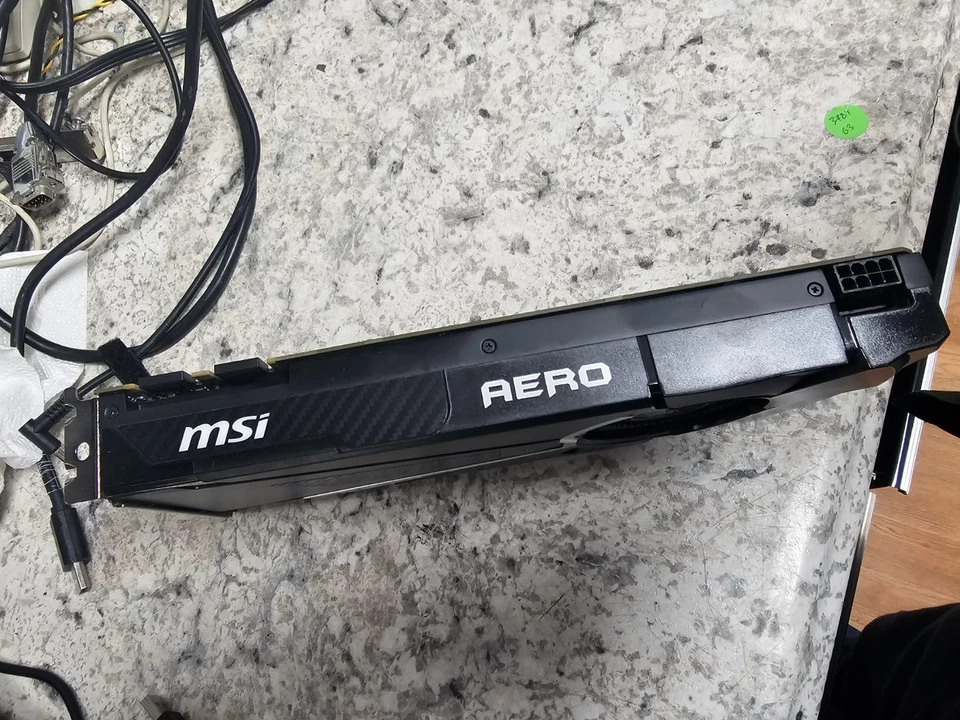 Clean Tested MSI GeForce GTX 1080 AERO 8G OC GDDR5X Gaming Graphics Card - Image 3 of 4