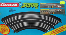 Carrera Servo 140 Kurve 1/90 Ersatz Spur Schiene Bahn Rennbahn Zubehör 77505 OVP