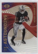 2020 Panini Illusions Astounding Red 149/149 Henry Ruggs III #A9 0q3