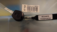 Seat Vw Audi - Megamos Transponder Key  New Never Used.