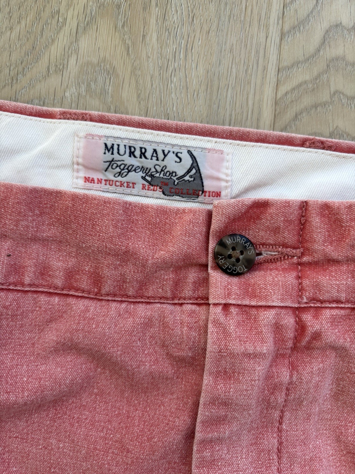 Murray's Toggery Shop Pants Sz 42 Mens Nantucket Reds Collection 100% Cotton
