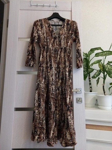 Women American Vintage Dress Black Viscose 40 / L