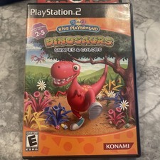 Dinosaurs Shapes & Colors PS2 PlayStation 2 Complete - 1 Year Warranty EX Cond