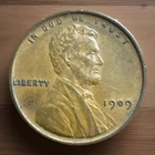 1909 BU BN 1st Year “Actual Coin” Copper Lincoln Wheat Cent 2144