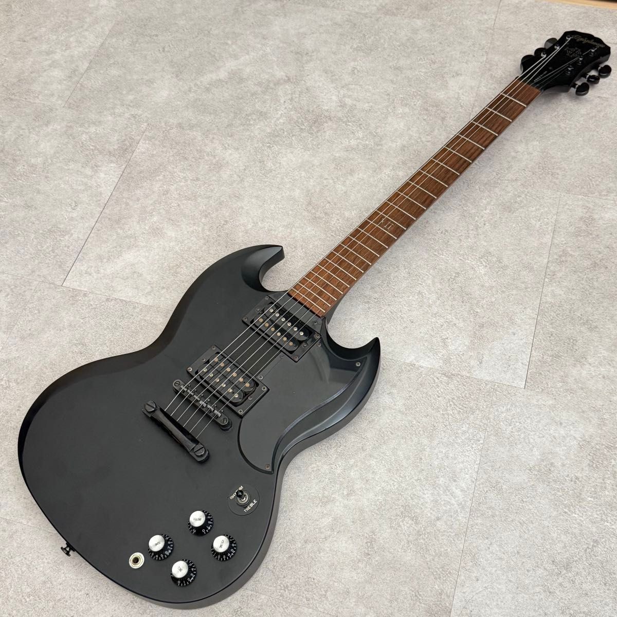 Epiphone エピフォン XII Goth Gothic ゴス レスポール Epiphone Epiphone XII Goth Gothic Les Paul Electric Guitar Black