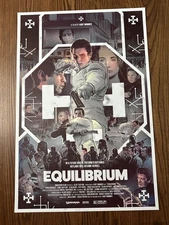 Equilibrium Mondo 24x36 Poster Vlad Rodriguez Limited Edition Screen Print