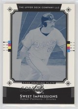 2004 Sweet Spot Wood Variation Printing Plate Cyan 1/1 Rafael Palmeiro #197 0o9