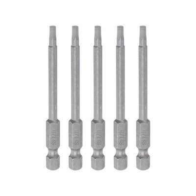 5stk. 1/8'' Hex Schraubendreher Bit SAE 1/4'' Hex Schaft 3'' Länge Bohrer Bits