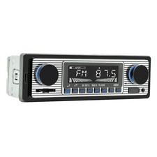 Classic Single Din Car Radio With Bluetooth Car Stereo Fm Radio Receiver