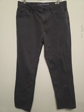 English Laundry Men's Size 34x30 Straight Fit Comfort Pants Dark Gray