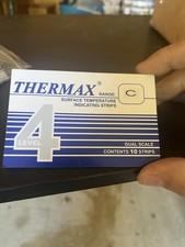 Thermax Level 4 Range C Dual Scale Analog Surface Temp Indicating Strips -New