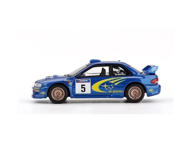 MINIGT Subaru Impreza WRC99#15 1999 Rally Australia Winner scala 1:64 cod.986 - Immagine 4 di 4