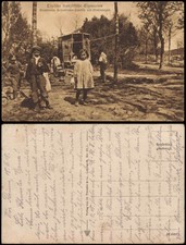 Frankreich Wandernde Besenbinder F Wohnwagen Frankreich/Französische Typen 1916