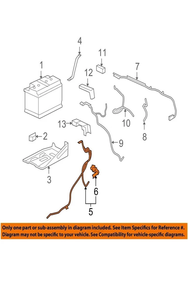 22846471 Negative Battery Cable, NEW Cable accessories... - Image 3 of 4