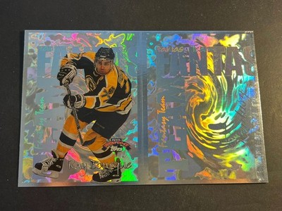 Box 47: 1996-97 Topps Fantasy Team UNCUT PROOF Ray Bourque Bruins / Blank