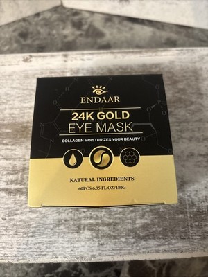 24K Gold Under Eye Treatment Mask AntiAging Cillagen NEW