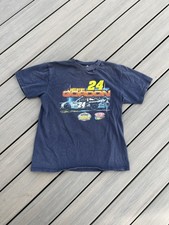Jeff Gordon Shirt NASCAR 2000 Dupont 24 Men's Black Small Cotton Tee