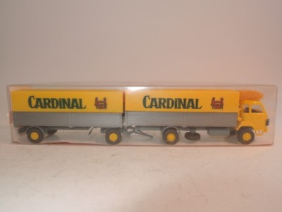 ++ G2507 1/87 Roskopf 419 Saurer D290/330 Hängerzug CARDINAL OVP NEU