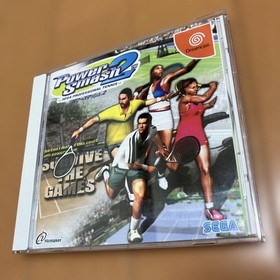 Dreamcast Power Smash 2 Sega Japan Import Used with Obi and Postcard