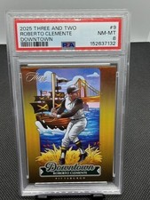 2025 Panini Three and Two - Downtown Roberto Clemente #9