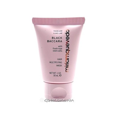 Miriam Quevedo Black Baccara Hair Multiplying Mask Travel Size 1 Oz 30mL Sealed