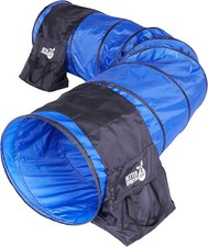 10 Foot Dog Agility Tunnel W/ Sandbags Dog Agility Equipment Dog Agility