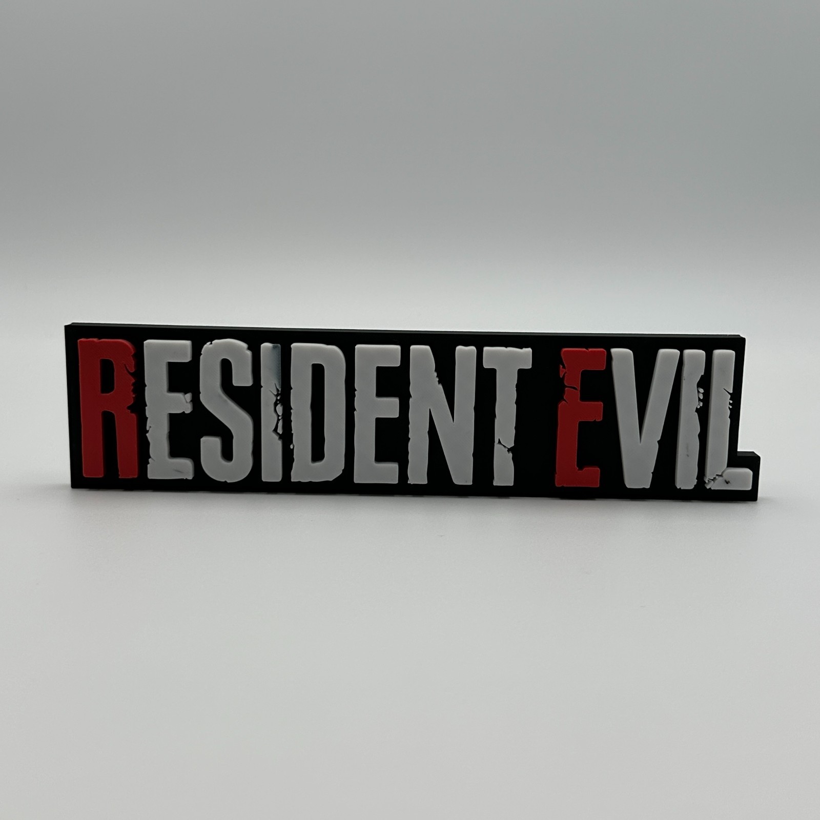 Resident Evil Morale PVC Video Game Logo Tactical Collectible Capcom