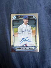 2026 Bowman Baseball Seojun Moon Bowman First On Card Auto