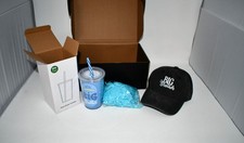 Geyoga Big Brother Gift Set for Boys   10oz Blue Acrylic Cup with Lid  Straw, E