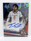 Terrence Shannon Jr 2023-24 Bowman Chrome U Lava Refractor /199 Auto Terrence RC