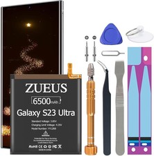 Galaxy S23 Ultra Battery 2024 Upgraded 6500mAh EB BS918ABY Li Polymer Battery
