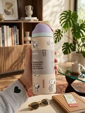 Owala 32oz Snoopy Peanuts Stainless Steel Water Bottle Exclusive Edition 2026