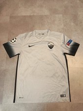 AS Roma Trikot #24 Florenzi (Größe M, Nike, Grau, CL-Trikot, 2015/2016)
