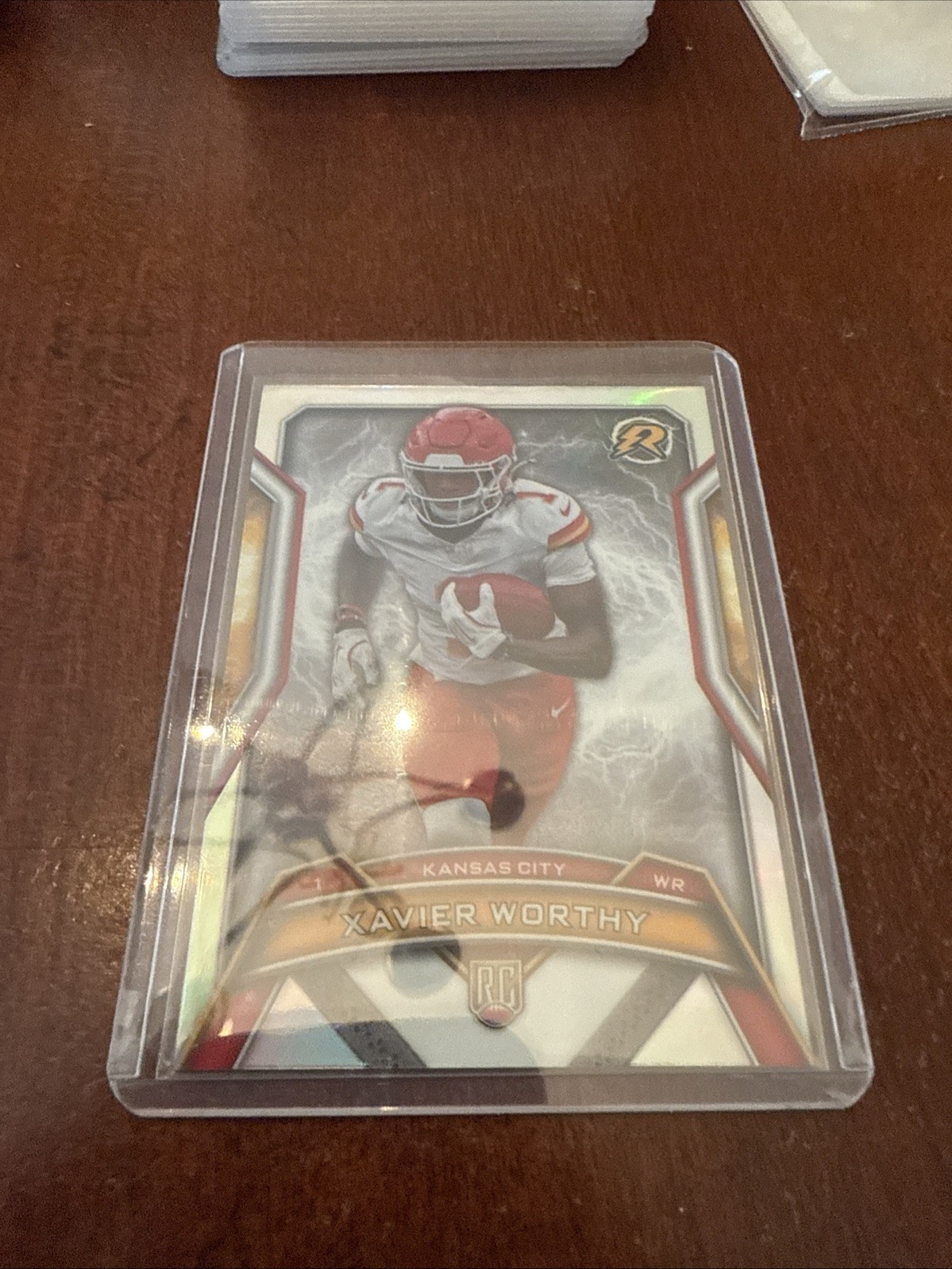 2024 Topps Resurgence Refractor Xavier Worthy RC #143