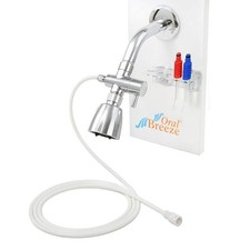 Showerbreeze Dental Oral Irrigator Polished Chrome Adjustable Pressure Flosser