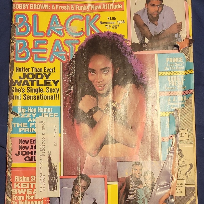 Black Beat Magazine November 1988 Vol 11 No 19 Illustrated Prince Keith Sweat