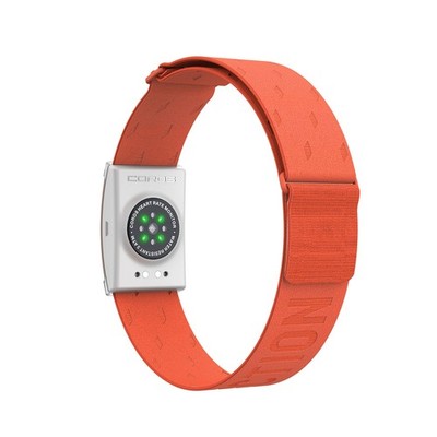 COROS Pulsmesser, Komfort, leicht zu tragen, Auto-Wear Standard, orange