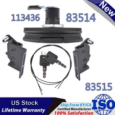 New Twist Handle Latches Kit 113436 For Leer Truck 100XQ 100XL 100XR Tonneau 700