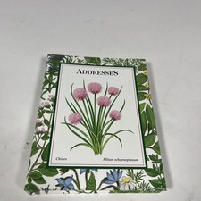 C.R. Gibson Heritage Address Book Green Embossed Hardcover Vintage 5 By 7”