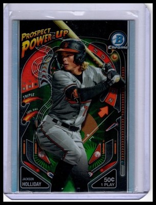 2024 Bowman #PP-5 Jackson Holliday Prospect Power-Up